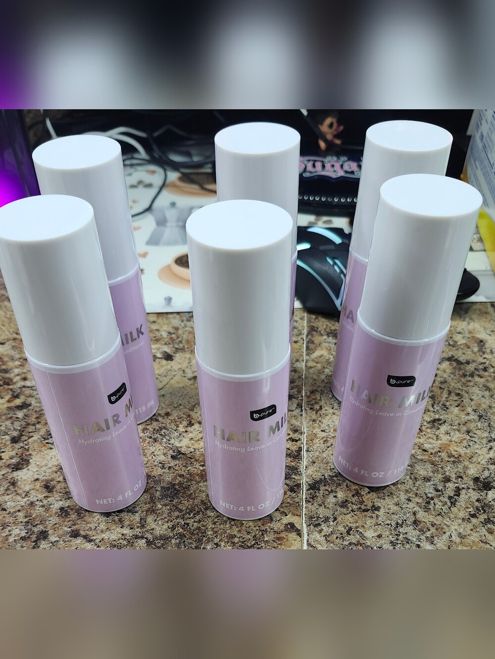 Hair Milk Hydrating Leave-In Treatment — Pink by
